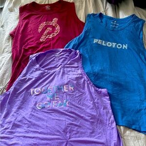 Set of 3 Peloton XL Muscle Tees